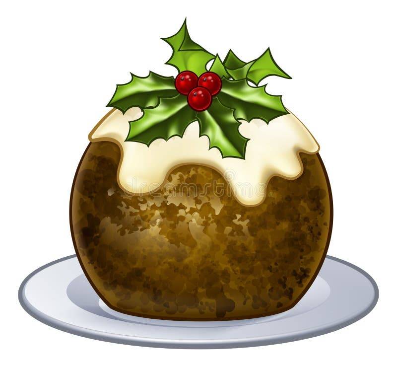 christmas-plum-pudding-cartoon-illustration-sprig-holly-102069945.jpg