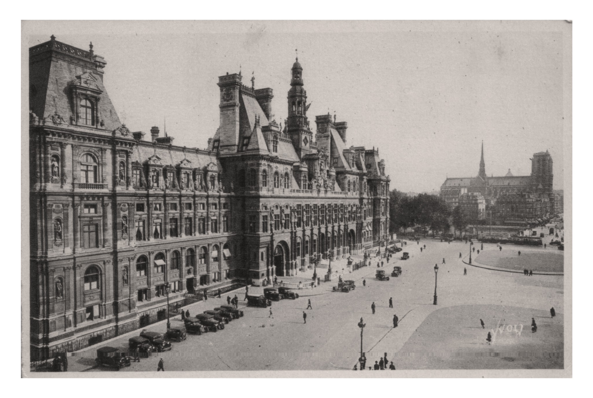 Paris, l'Hôtel de Ville (Yvon 20 7).jpg