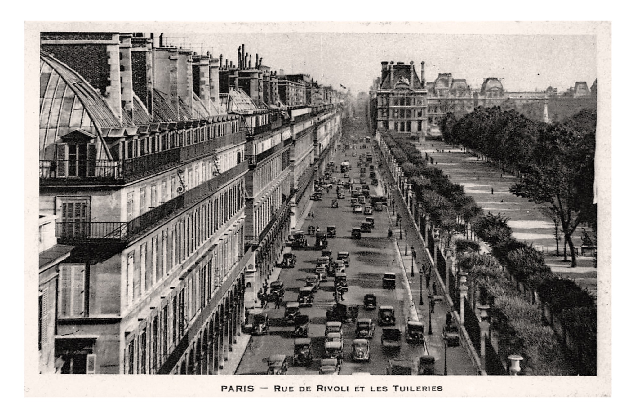 Paris, rue de Rivoli et les Tuileries (Guy 30 4).jpg