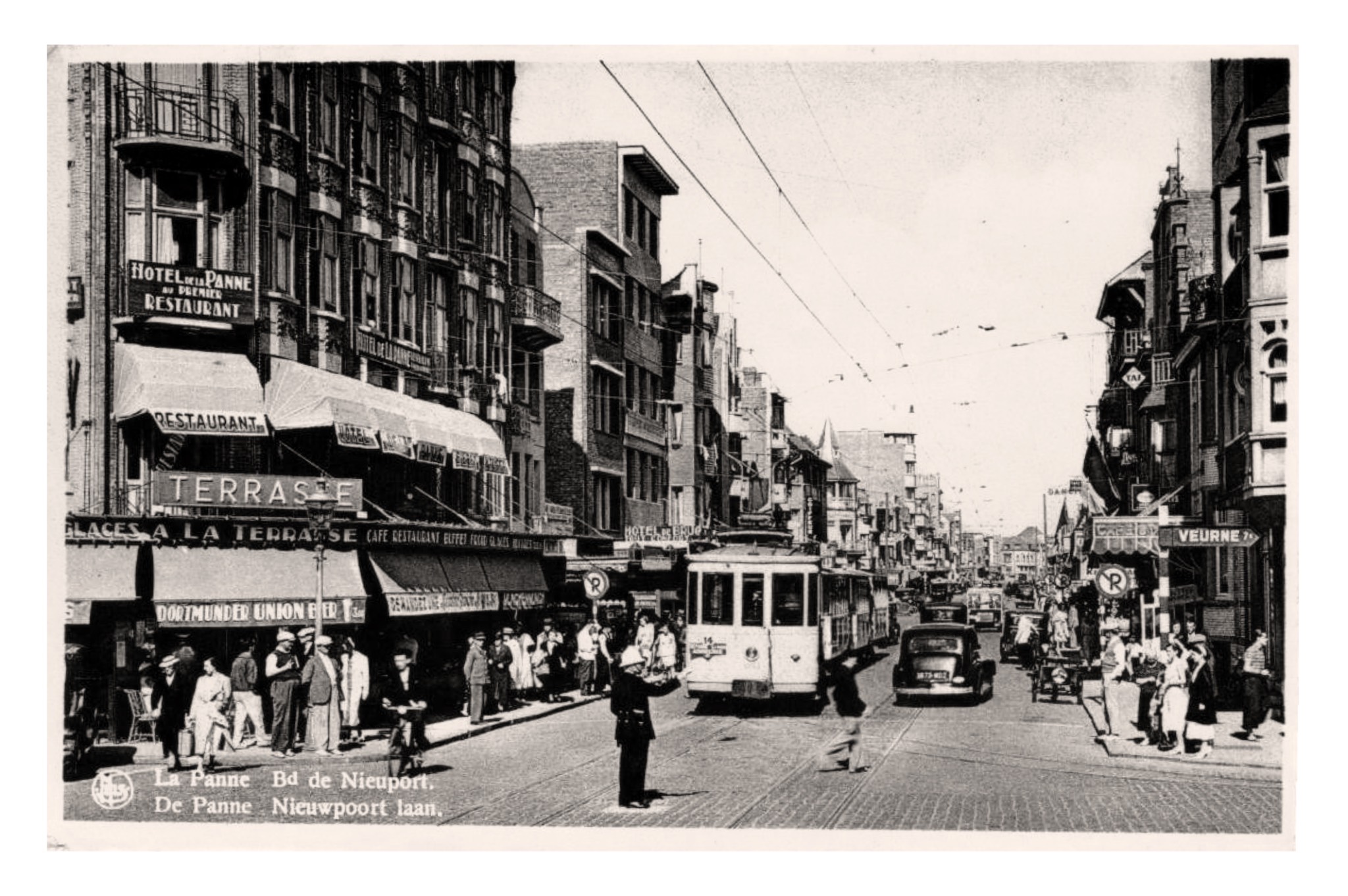 La Panne (B) Boulevard de Nieuport (Nels).jpg