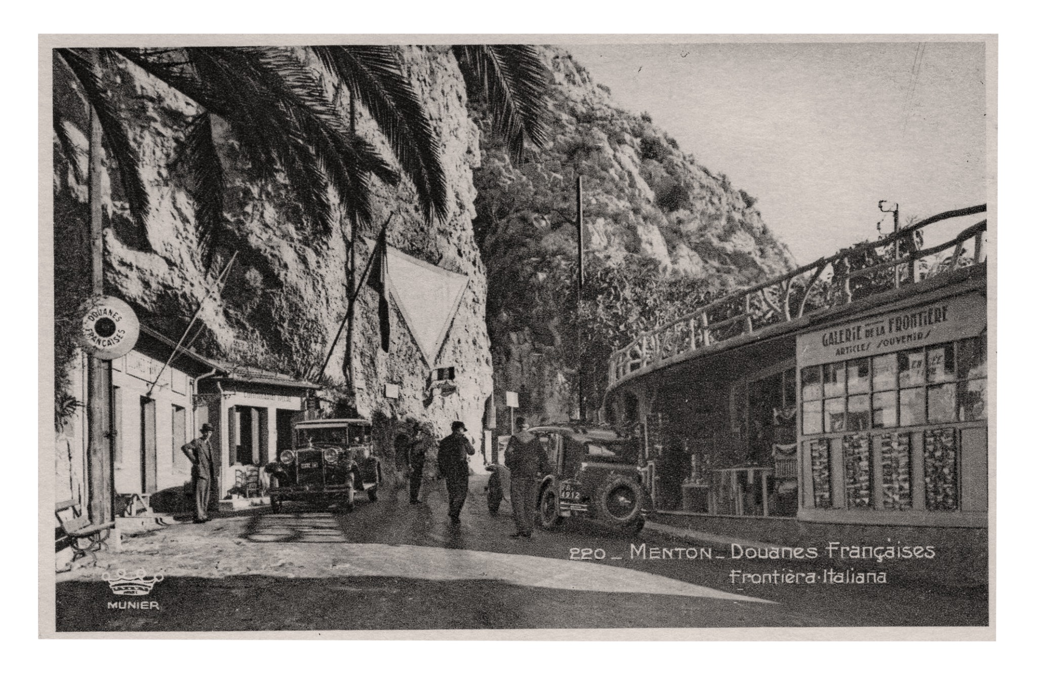 Menton, Alpes Maritimes, la douane (Munier 220).jpg