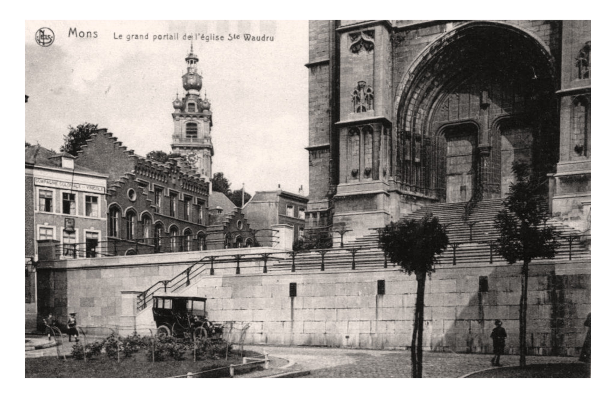 Mons (B) Eglise Sainte Waudru (Nels 05 1).jpg