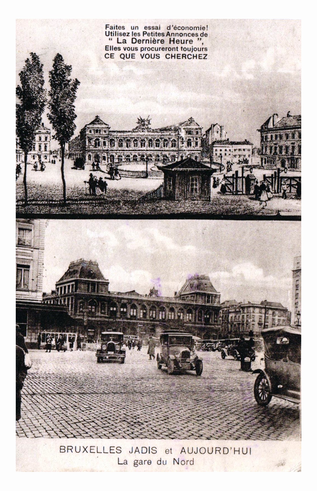 Bruxelles (B) la Gare du Nord DH, jadis et aujourd'hui).jpg