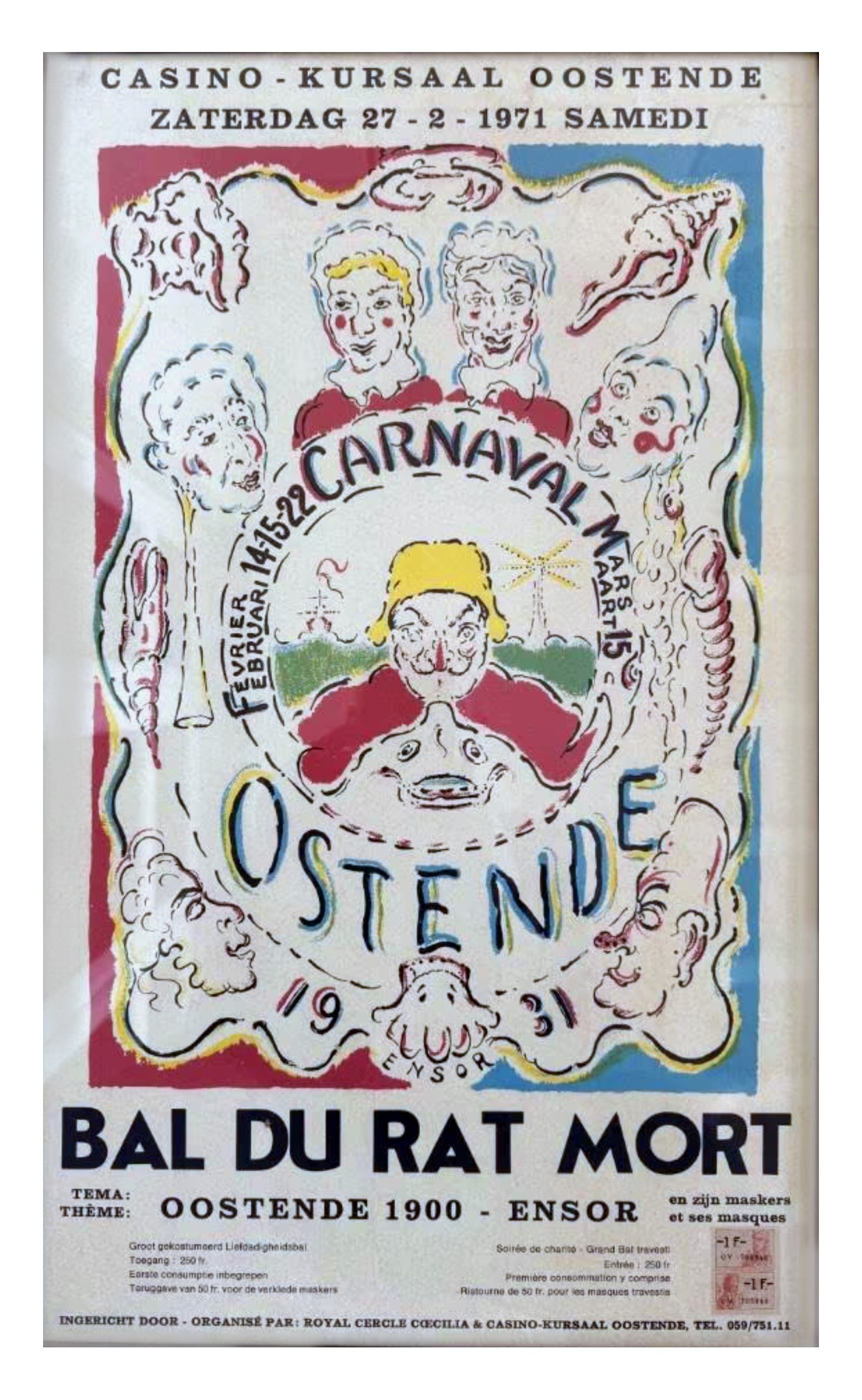 Ostende, Bal Du Rat Mort (James Ensor 1971).jpg