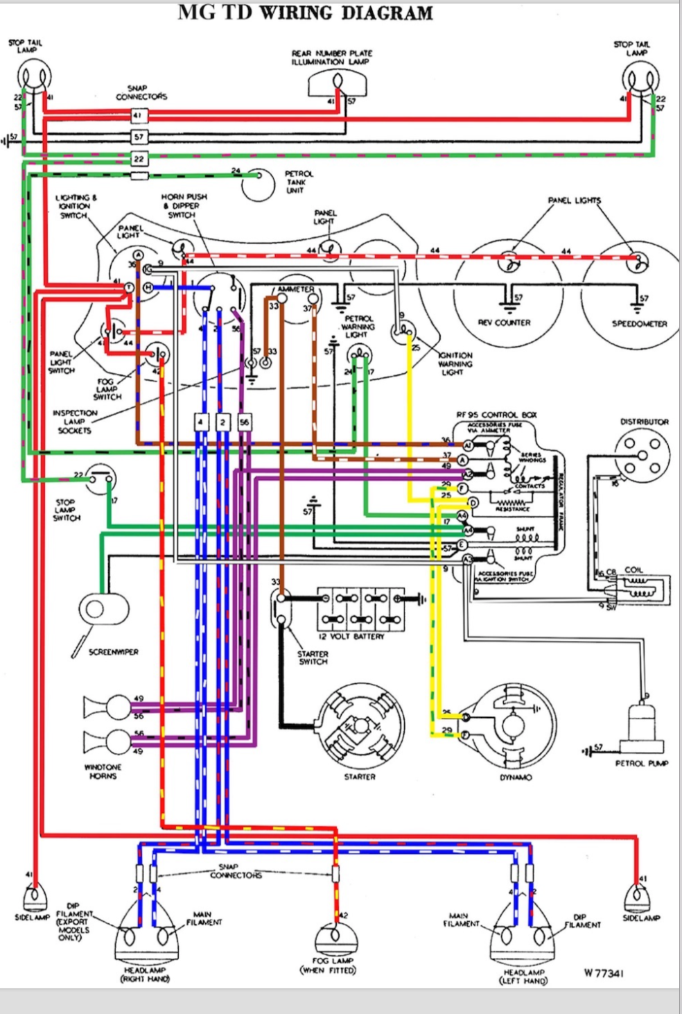 MG TD ELECTRIC DIAGRAM.png